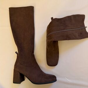 Jeffrey Campbell Elegant Brown Knee-High Women's Boots